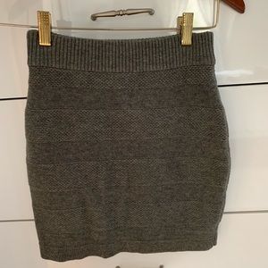 Rag & Bone Wool Blend Knit Mini Skirt